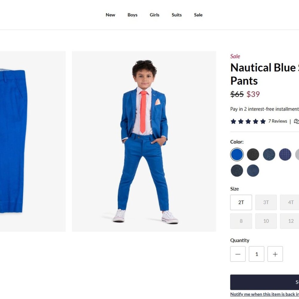 Appaman stretch linen-blend suit pants